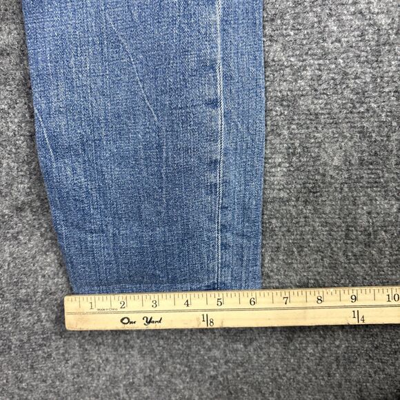 Abercrombie & Fitch The 90's Slim Straight Jeans Womens Size 25 Ultra High - Picture 8 of 10
